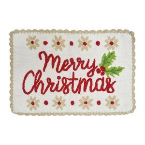 Christmas Traditions Merry Christmas Bath Rug